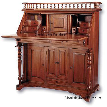 Code: DBT 008 Name: Study Cabinet Size: H=123 x W=107 x D=47 cm Wood: Solid Mahogany 